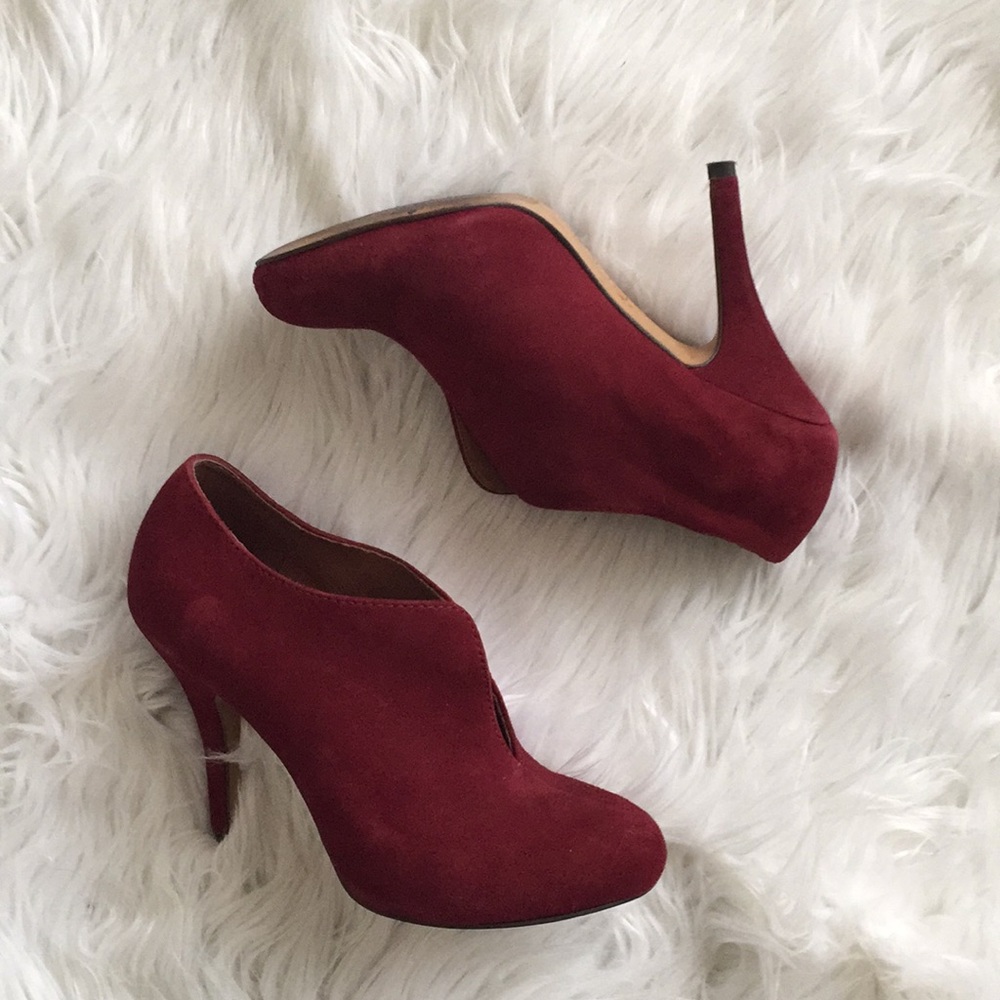 Genuine Suede Aldo Booties